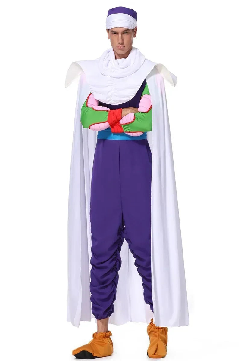 Halloween Cosplay Son Goku Piccolo Adults Costume Anime Set Halloween