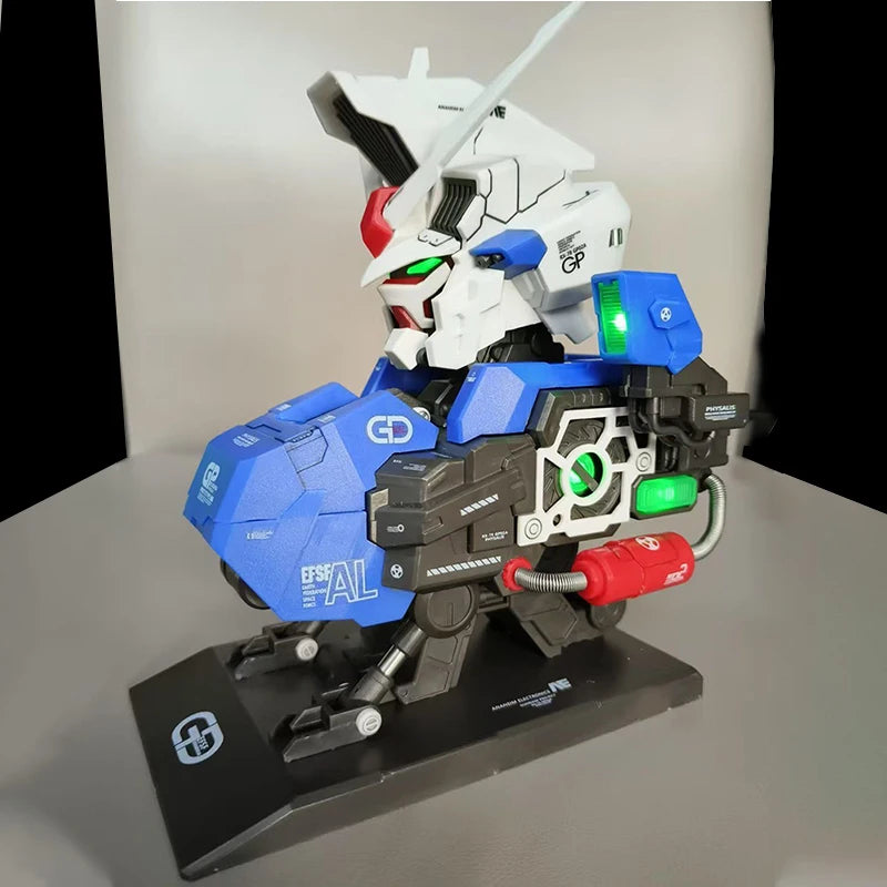 New Spot 1/38 GP02A Avatar Chest Abs Material Assembly Model Sour Fruit Car Decoration Typec Interface Power Supply And Lighting