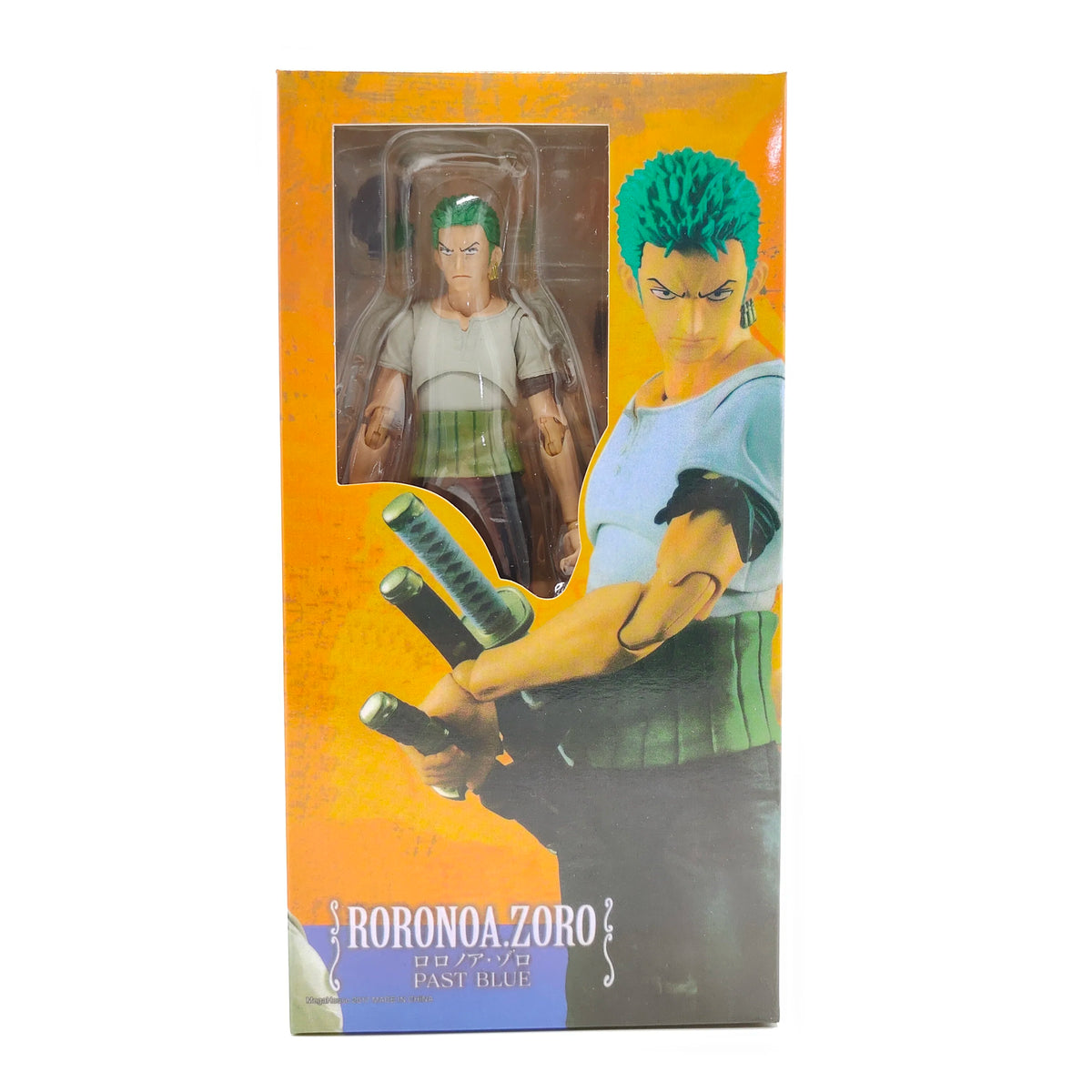 Anime One Piece 18cm BJD Roronoa Zoro Joints Moveable PVC Action Figure Collection Model Toys