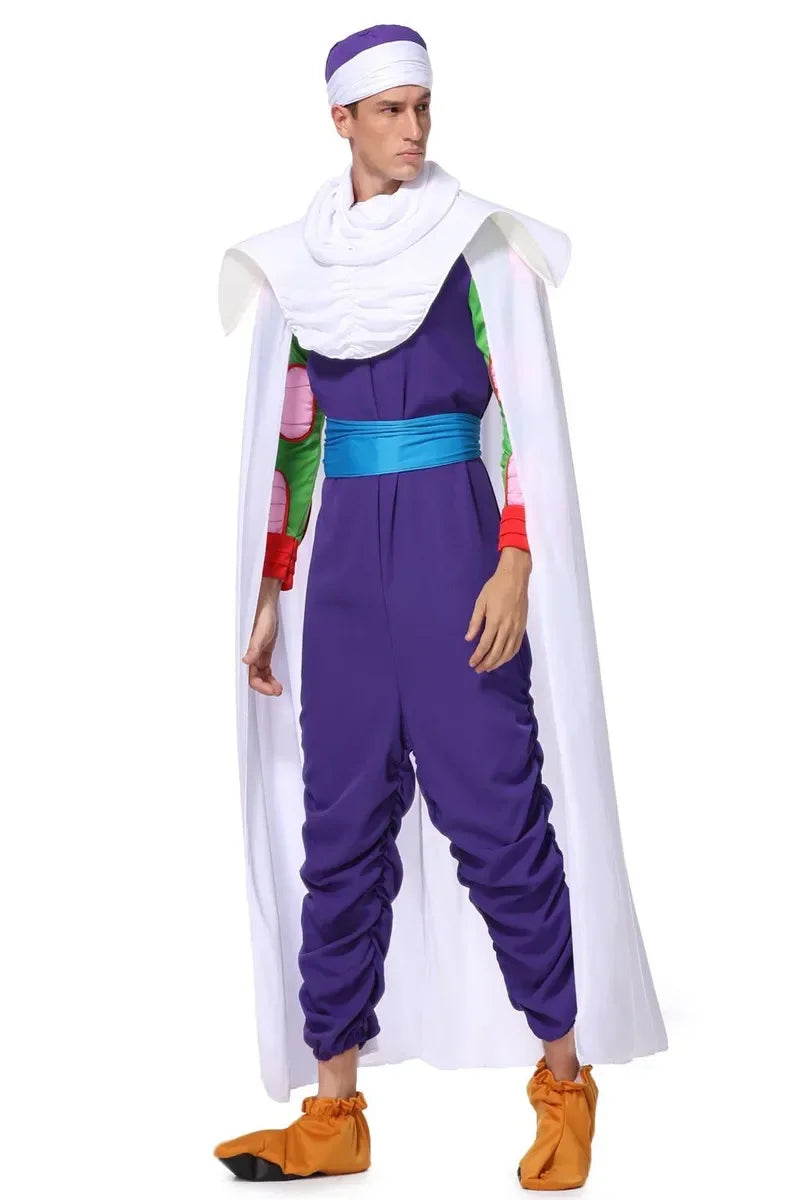 Halloween Cosplay Son Goku Piccolo Adults Costume Anime Set Halloween