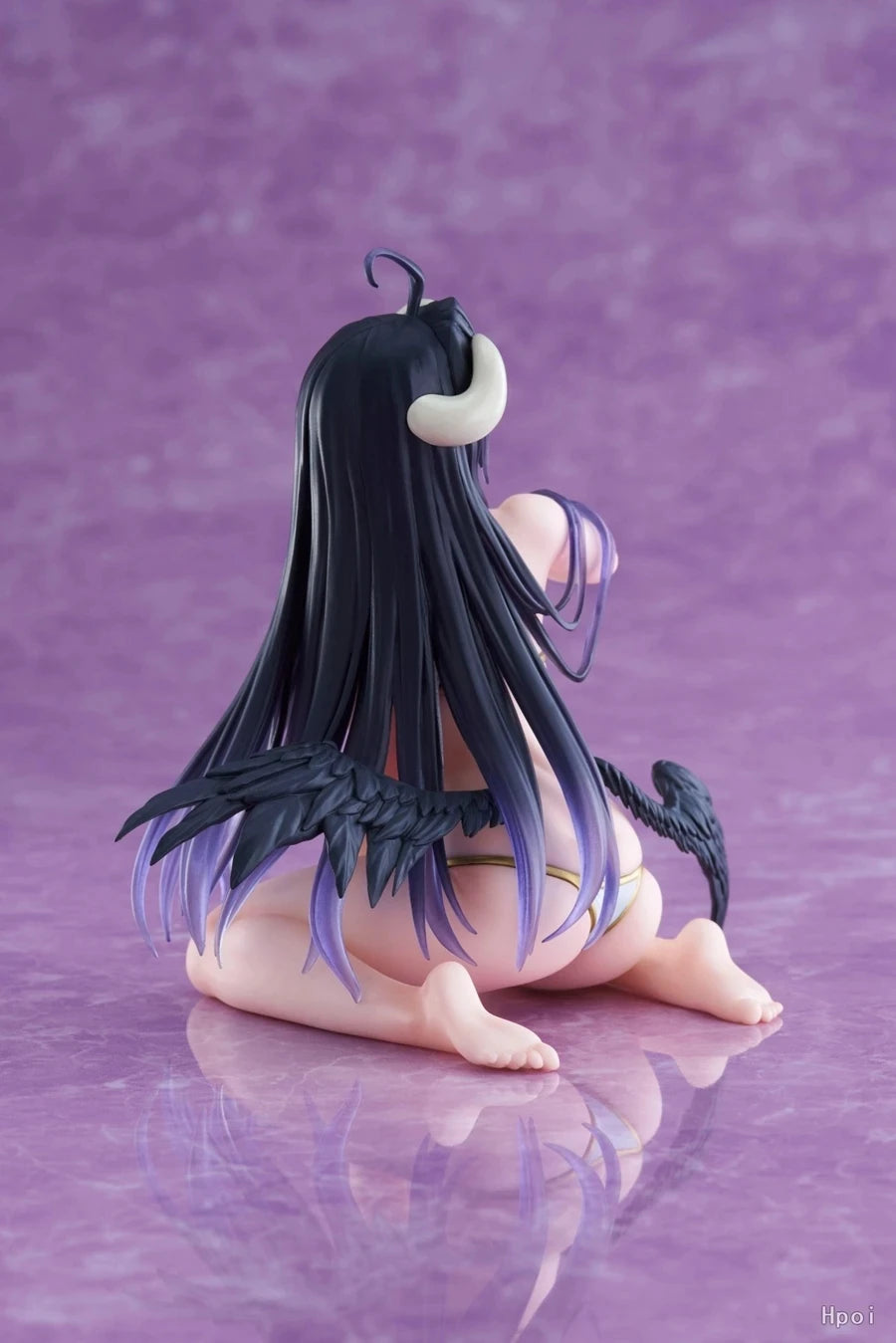 13cm Hentai Figure OVERLORD Anime Figure Desktop Cute Swimsuit Albedo Action Figure Collection Model Toy Fans Birthday Gift