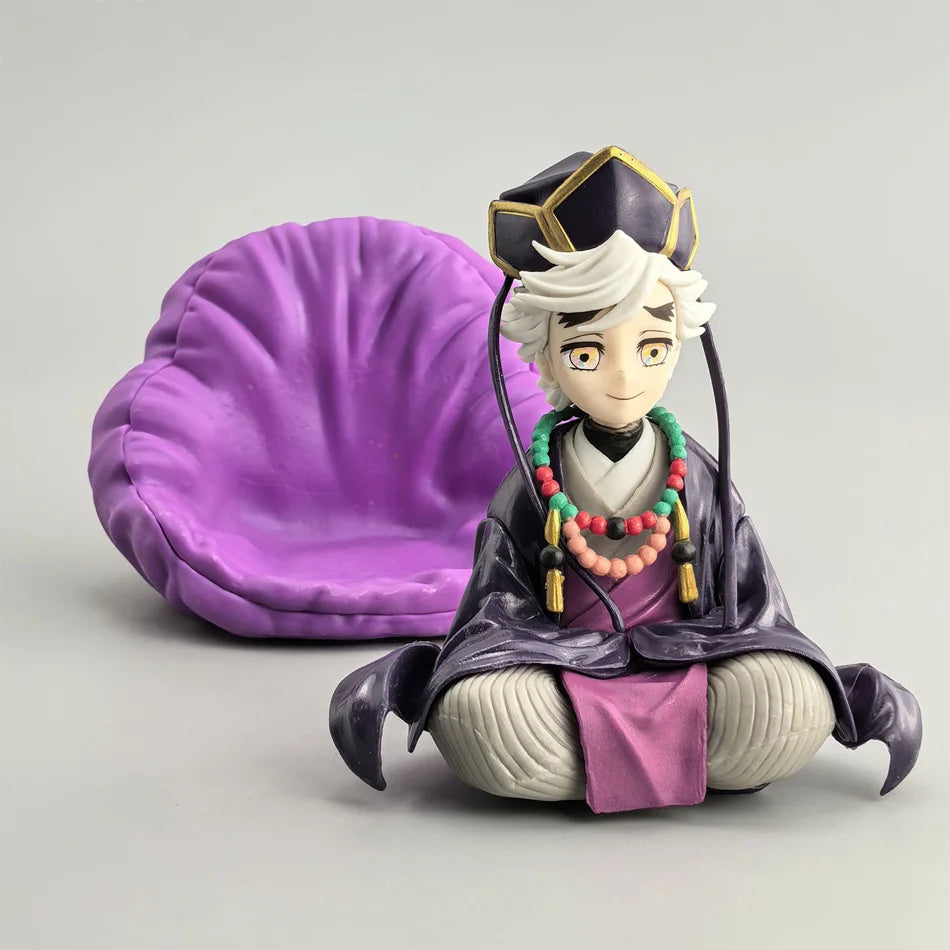 Bandai Anime Demon Slayer Figure Model Juuni Kitsuki Akaza Battle Figure Kimetsu No Yaiba Desktop Decoration Collection Gift