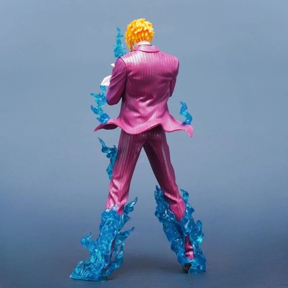 24cm/9.45in Anime ONE PIECE Figure Sanji Action Figures Pvc Statue Desktop Ornamen Collection Model Toys Gifts