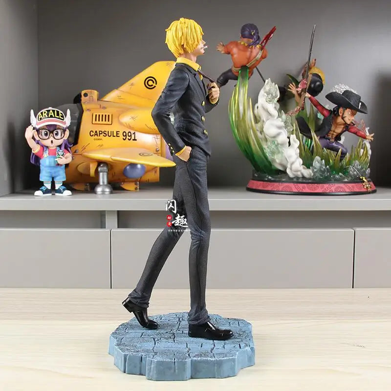 JT One Piece Sanji Suit Anime Figure Pvc Model Boxed Desktop Ornament Collectible Statue Gift For Adult Anime Fans Collectors