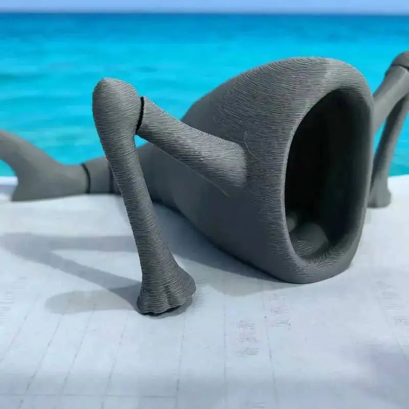 New 3D Printing Anime Figures Toy Maja Eater Bloop Model Figure Creative Small Monster Series Figures Collection Toy Kids Gift