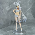 Aixlan Azur Lane Figure MNF Le Malin 26cm Lazy White Rabbit PVC Action Figure Amine Adult Anime Girl Statue Collectible Figurine