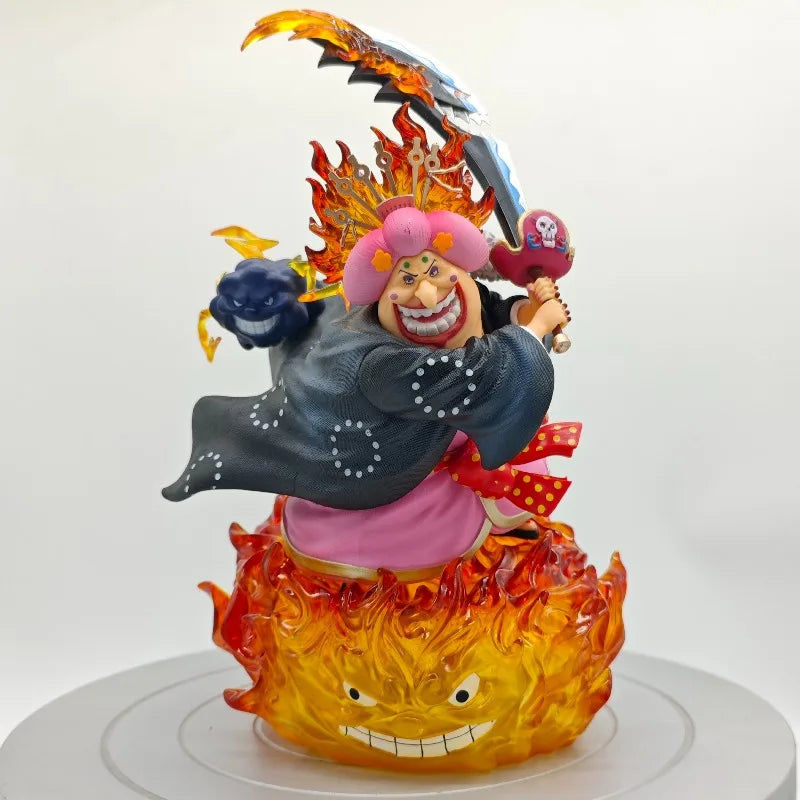 Comic ONE PIECE Anime Kaidou Figure Charlotte Linlin Action Figures PVC Large Item Model Collection Statue Toys Decoration Gifts