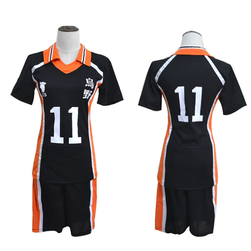 Anime Haikyuu Cosplay Sportswear Jerseys Karasuno Koukou High School Hinata Shoyo Oikawa Kageyama Tobio Volleyball Club Costume