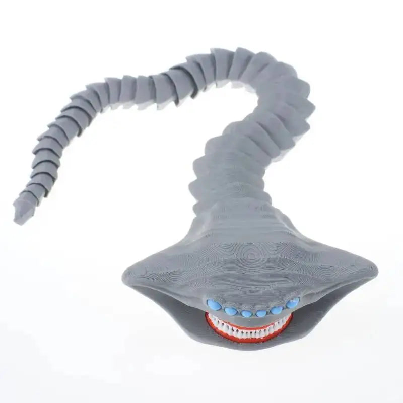 New 3D Printing Anime Figures Toy Maja Eater Bloop Model Figure Creative Small Monster Series Figures Collection Toy Kids Gift