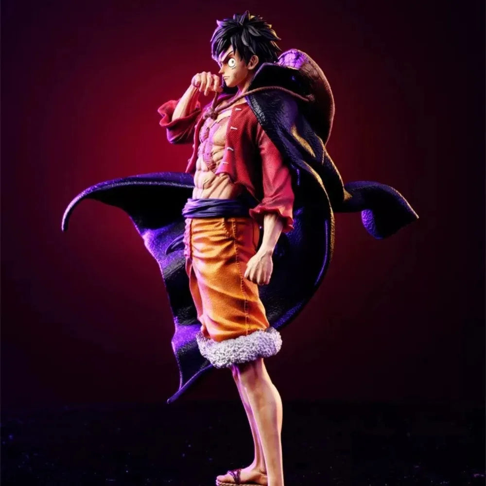 17cm Anime One Piece Luffy Figure Gear 5 Sun God Nika Figurine Statue Model PVC Collection Desktop Action Figure Toy Kid Gifts