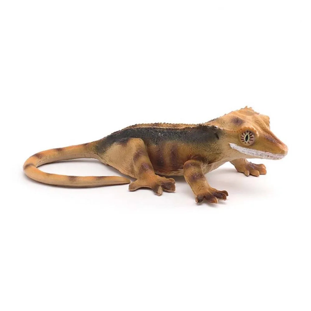 Simulation Lizard Model Figurines Miniature Educational Reptile Animals Figures Congnitive Static Gecko Figure Birthday Gift