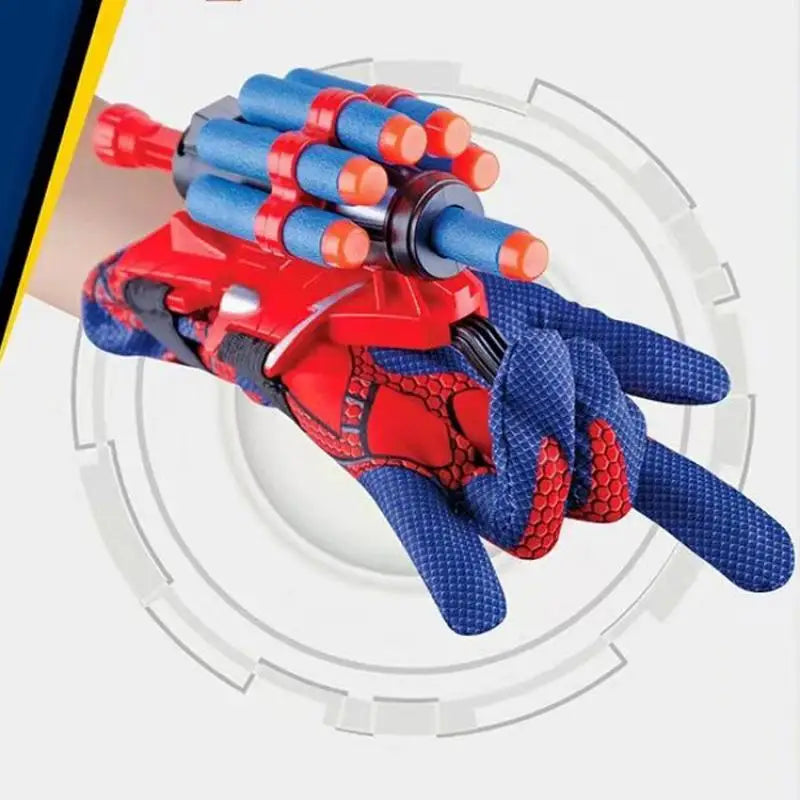 June 1st Party Launcher Glove Web Cosplay Shooters Recoverable Wristband Halloween Props Christmas Gift Carnival Toys Set