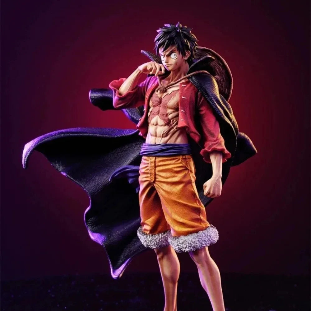 17cm Anime One Piece Luffy Figure Gear 5 Sun God Nika Figurine Statue Model PVC Collection Desktop Action Figure Toy Kid Gifts