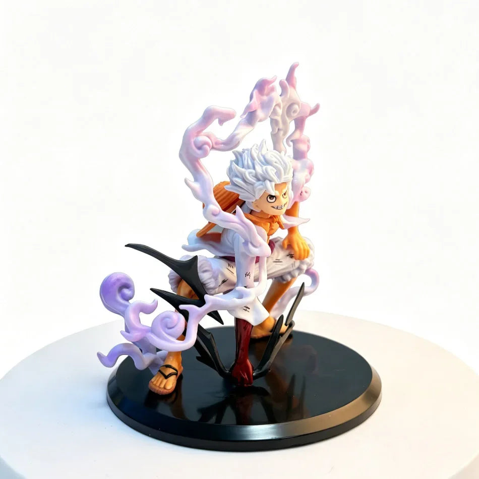 15OCM ONE PIECE GK Second Gear Nika Luffy Squat Slamming Ground Figure Anime Collectible Ornament pvc Bandai