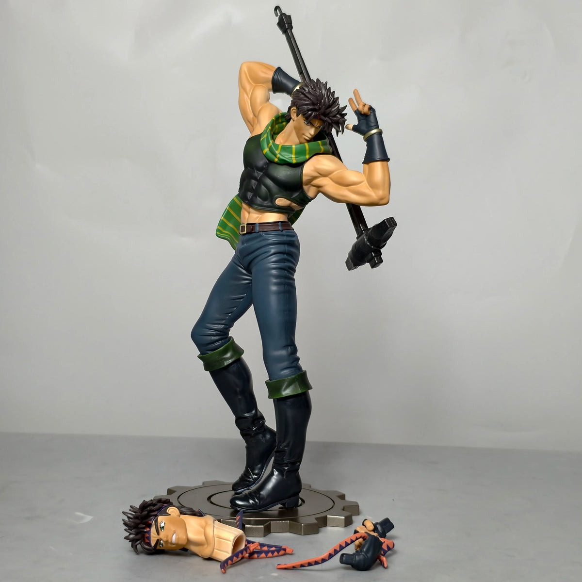 30cm 11.8 inch Anime Josef Joestar Figures Pvc Statue Desktop Ornamen Collection Statue Model Decoration Room Desk Toys Gifts