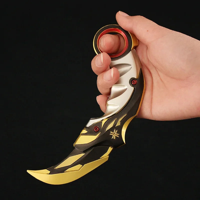 Valorant Melee Knife Toy Sword Figure Karambit Prime Reaver Series VCT Claw Knife Ion Tactical Knives Boys Gifts Game Gifts