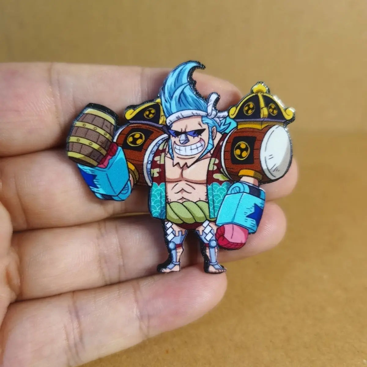 One Piece Luffy Zoro Magnetic Refrigerator Sticker Hot Sale In Stock Anime Cartoon Manga Kitchen Decor
