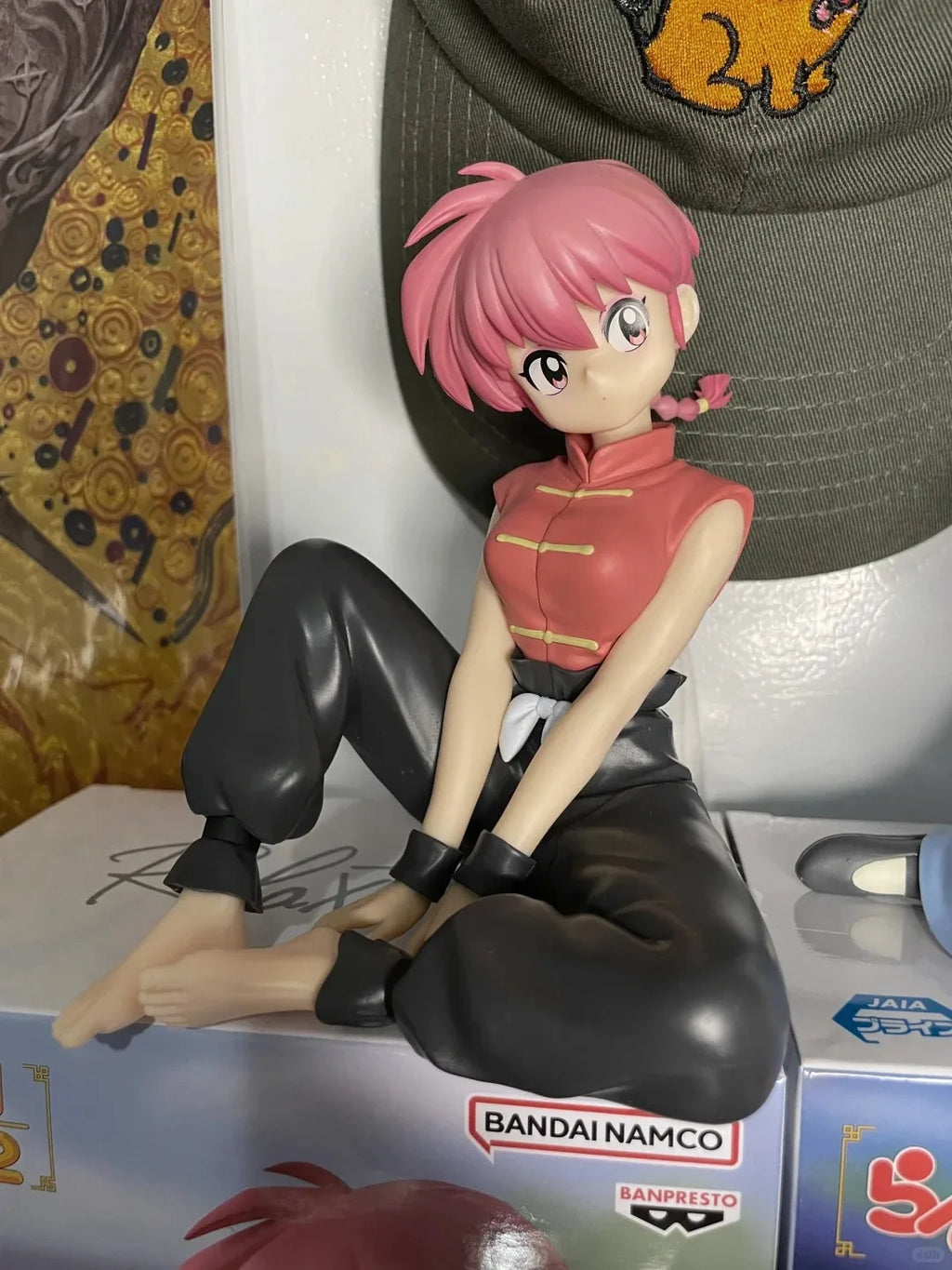 In Stock Original BANDAINAMCO BANPRESTO Ranma 1/2 Relax Time Shampoo Tendou Akane Ranma PVC Figure Model Collector Birthday Gift