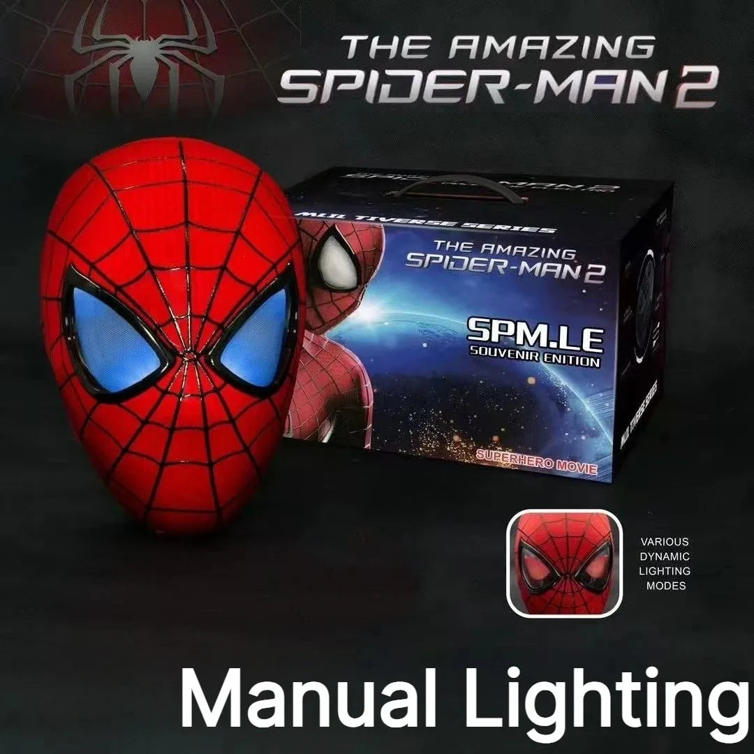 Superhero Mask/Spider-Man Helmet, Anime Character Cosplay, Full-face Mask, All-season Sun Protection, Party Gift.