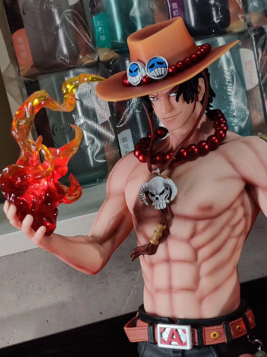 In Stock One Piece 73cm Roronoa Zoro&70cm Goose Step Luffy&70cm Dream Ace Super Large Figure Popular Anime Characters Fan Gift