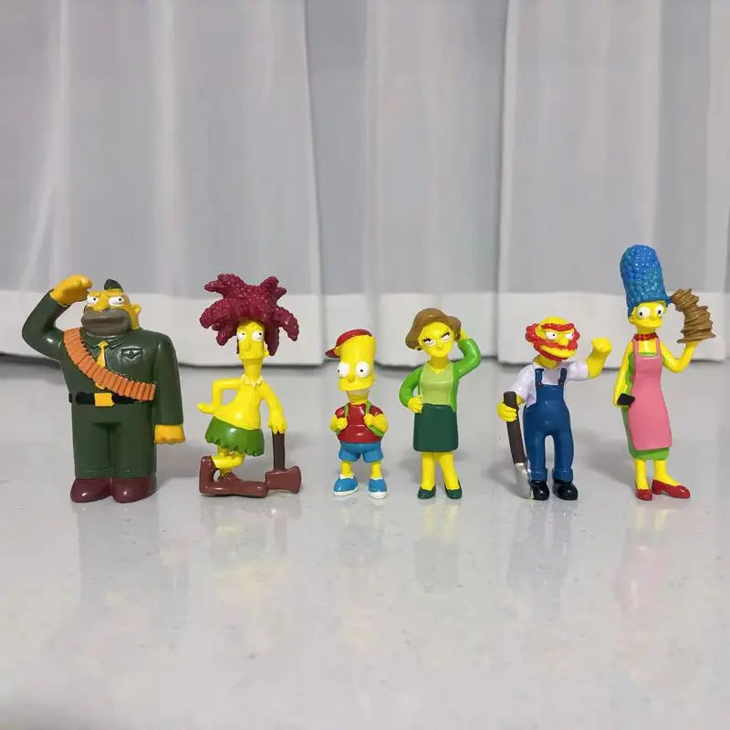 Cute Character Desk Ornament Set