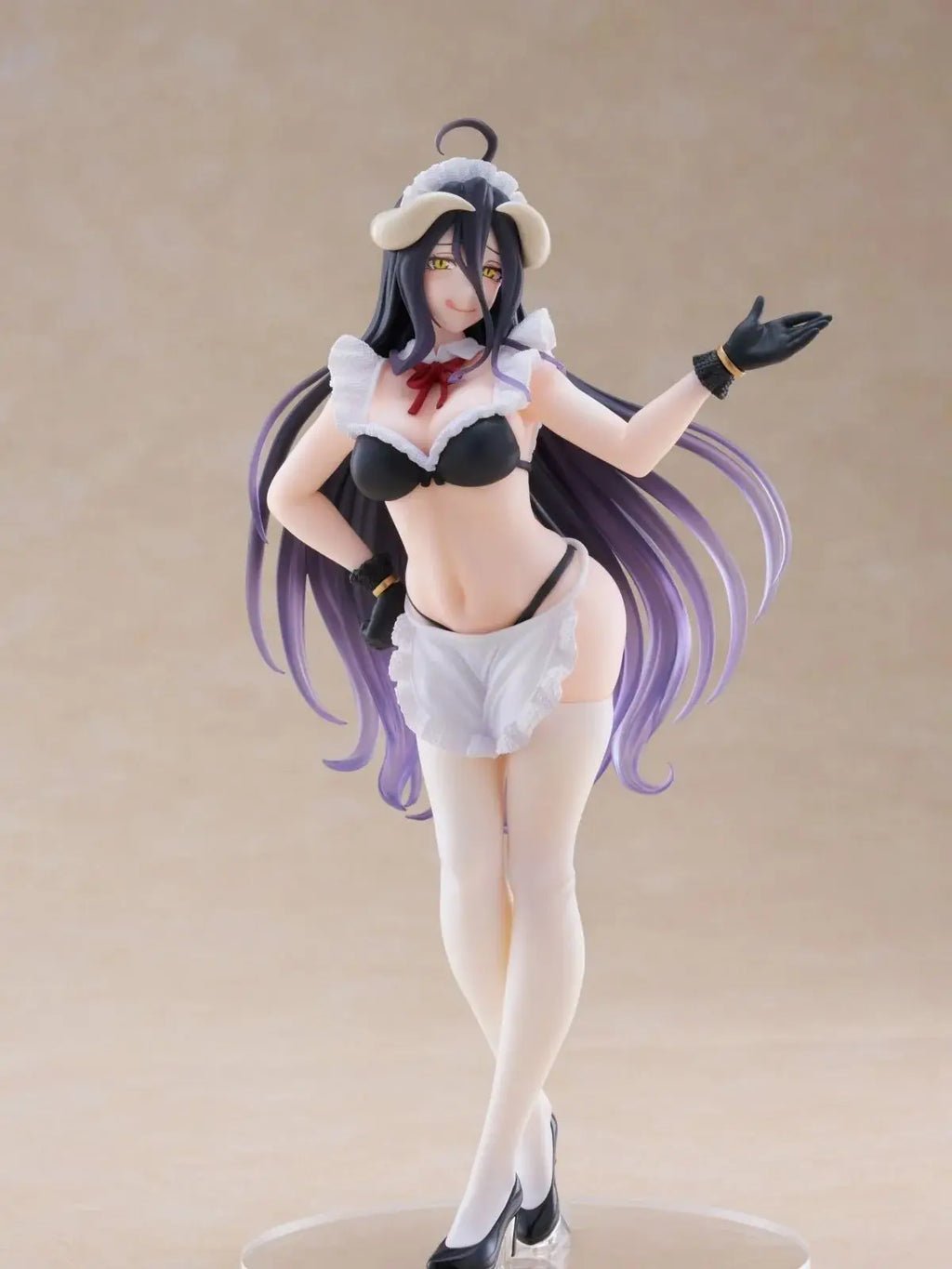 Judai Original Taito Coreful OVERLORD Albedo Maid PVC Action Figure Model Doll Toys