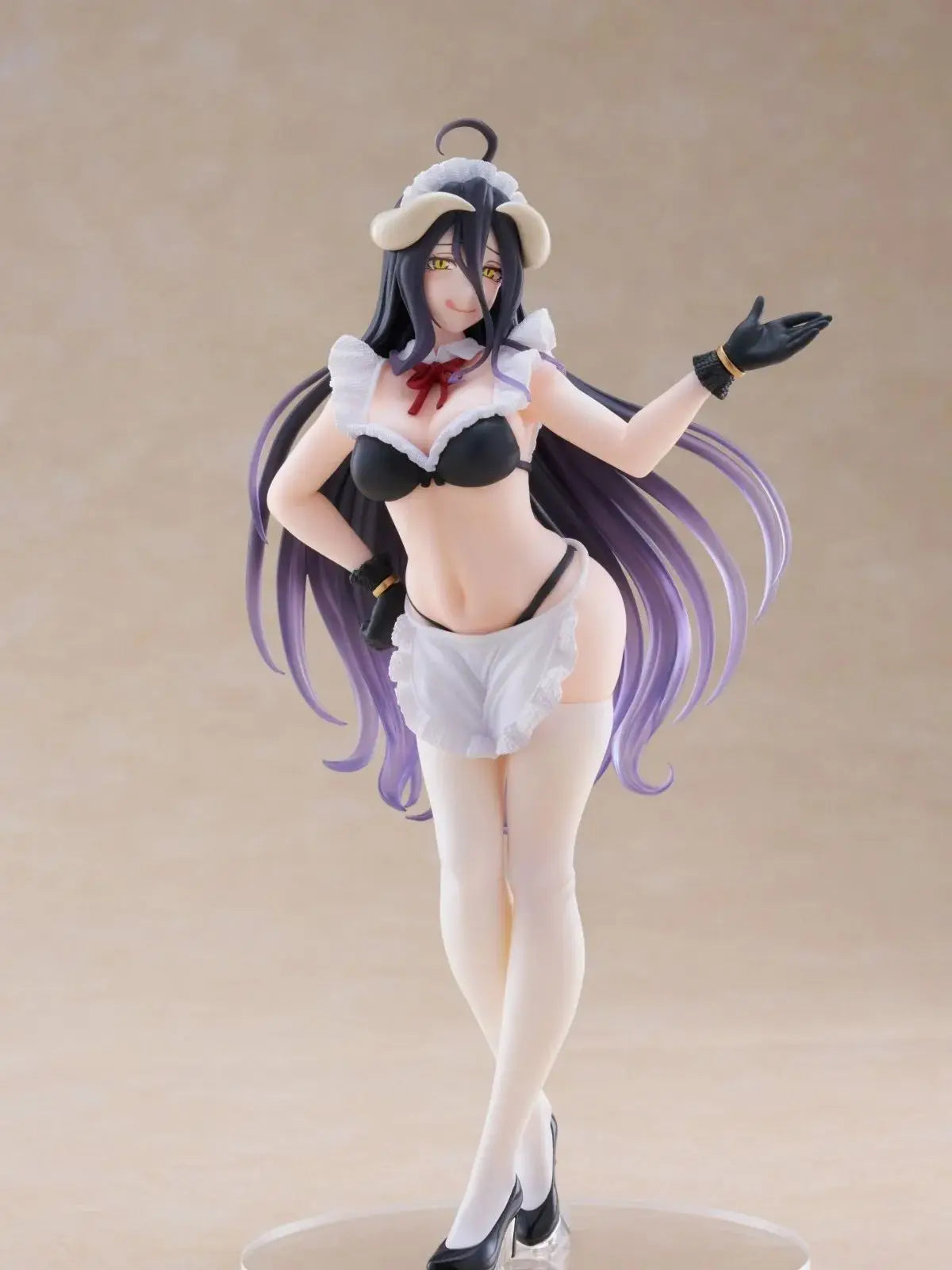 Judai Original Taito Coreful OVERLORD Albedo Maid PVC Action Figure Model Doll Toys