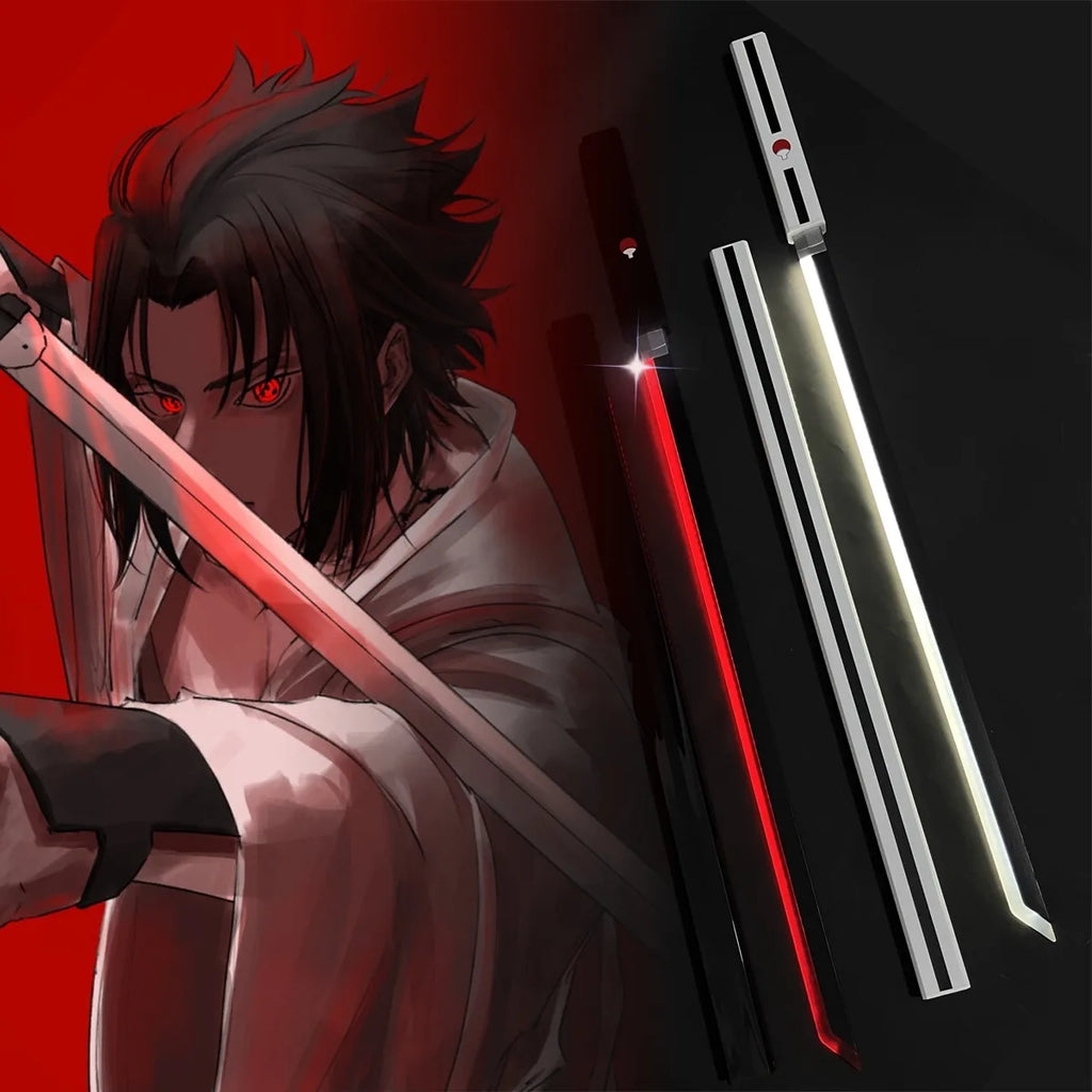 LED Sasuke Kusanagi Cosplay Sword