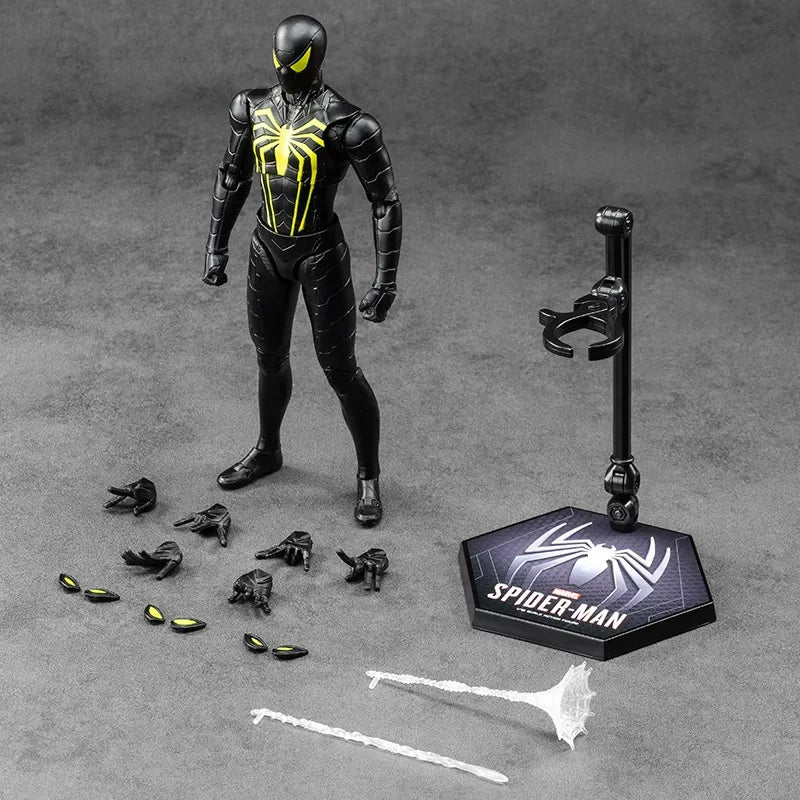 Zd Toys Marvel Spider Man Action Figure Ps4 Game Version Full Articulated Collectible Model For Display