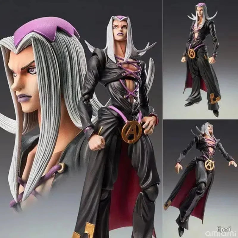 Superimage Kujo Jotaro Movable Action Figure Jojo Collectible Anime Model Toy Desktop Decoration For Fans Of Wonderful Adventure