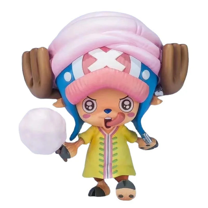 One Piece PVC Action Figure Kimono Ninja Tony Tony Chopper Anime Figure  Collection Model Dolls Kid Gift Toys Decoration