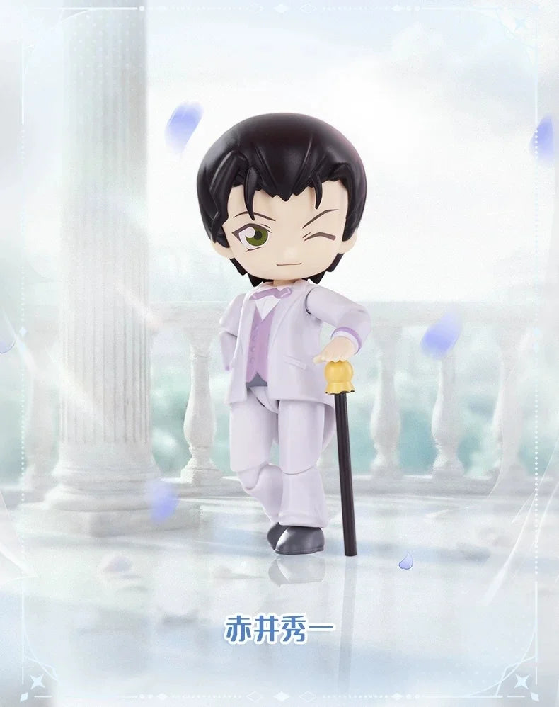In Stock BLOKEES Detective Conan Encounter Q Series 30th Anniversary Kaito Kid BJD Figure Collectible Model Ornament Toy