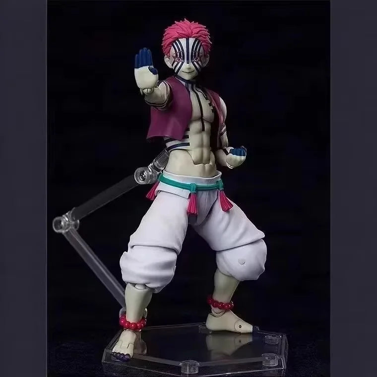 Anime Demon Slayer Figma Sp-146 Akaza Hakuji Action Figures Twelve Kizuki Figurine Toy Decoration Collection Model Doll Gift
