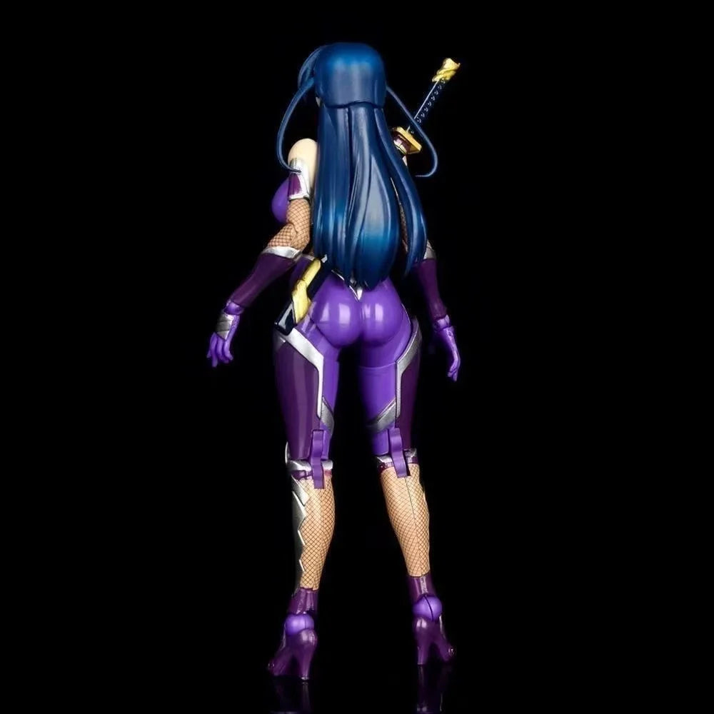 Domestic in-stock N Company Sexy Demon Ninja Asahei Ikawa Asahei Jointed Pure White Magical Girl Erika Kuramoto Action Figure