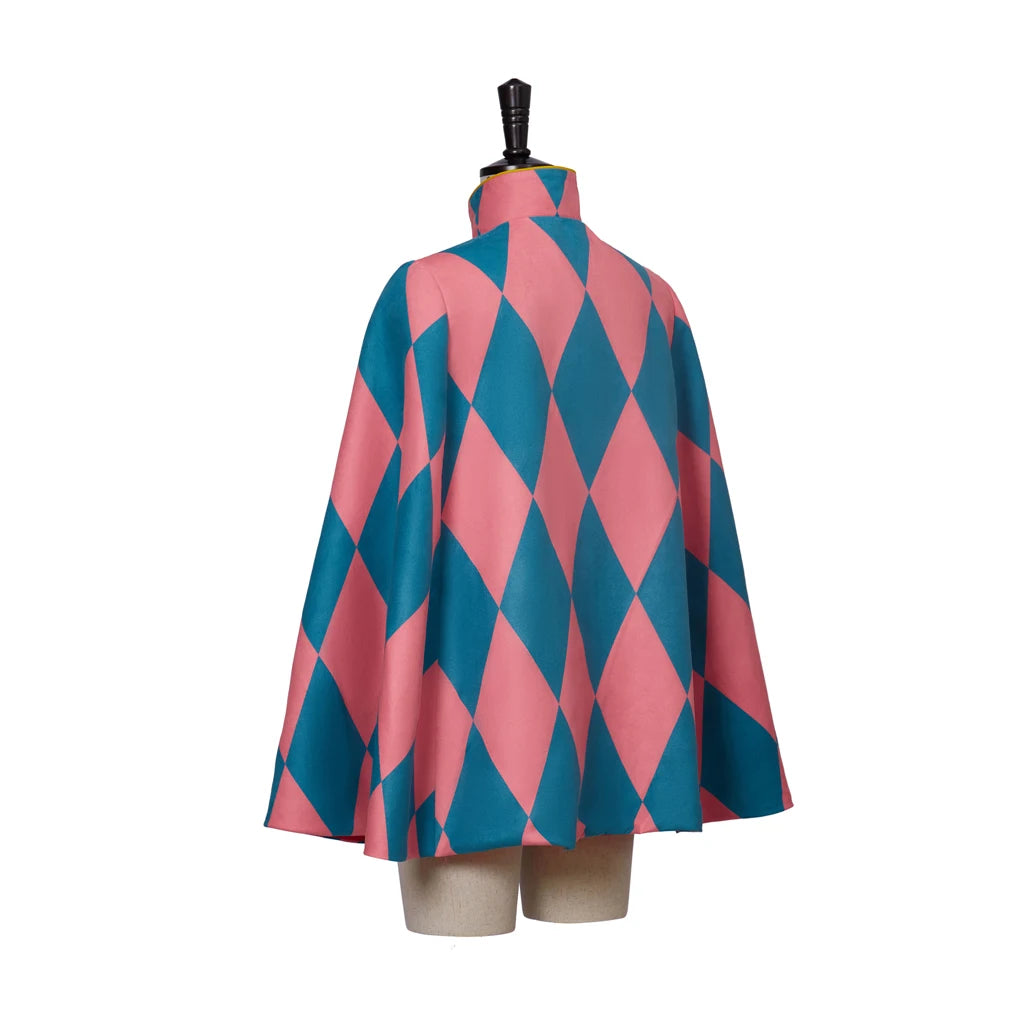 Howl Cosplay Costume Unisex Adult Women Men Cloak Cape Mantle Anime Halloween Carnival Costume Average Size