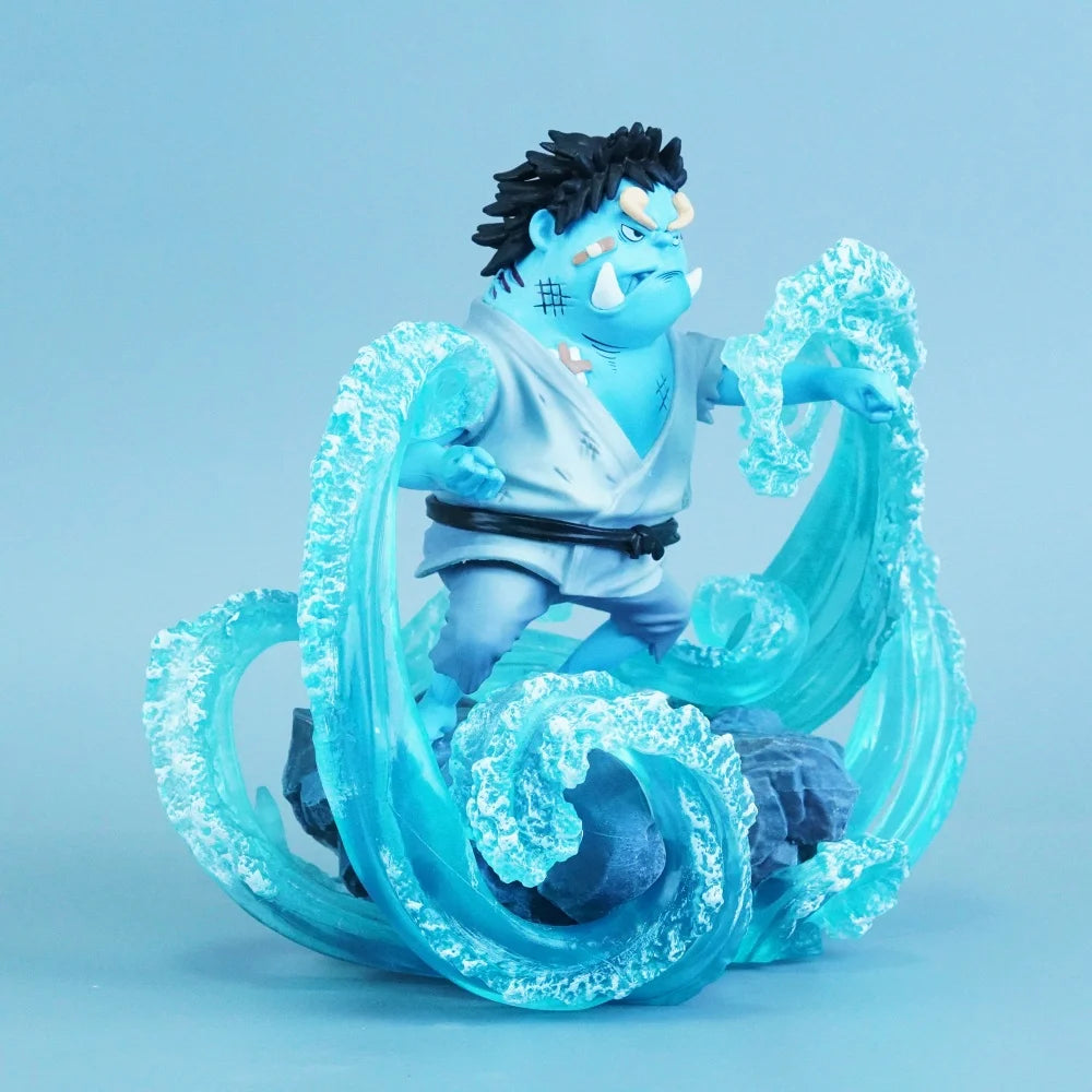 14.5cm/5.71in Anime One Piece Figure Jinbe Action Figures Pvc Statue Desktop Ornamen Collection Model Toys Gifts