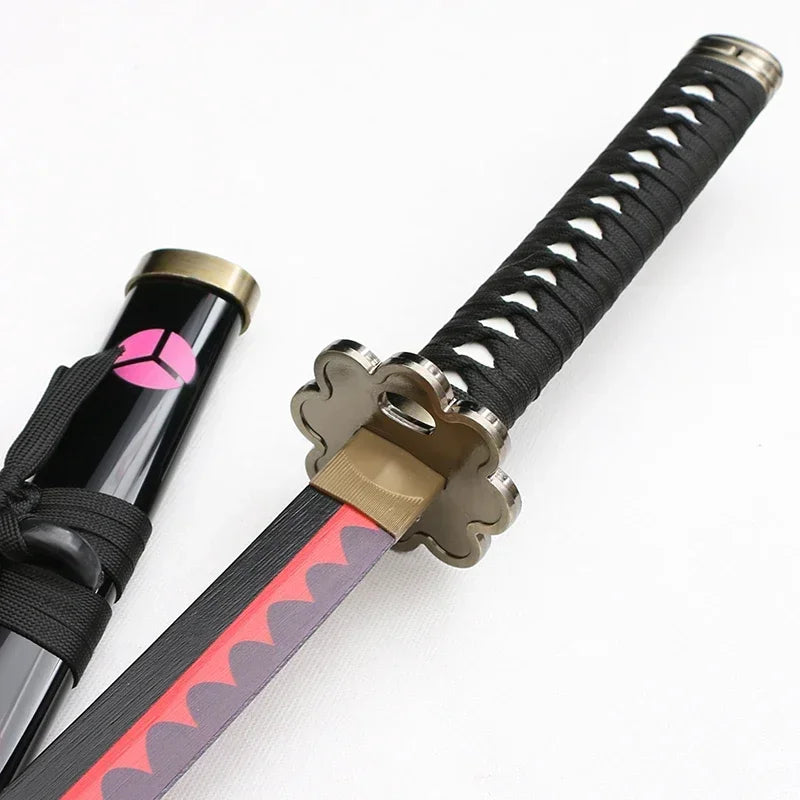 40inch Roronoa Zoro Katana Wooden Shanks Sword Anime Cosplay Prop Ninja Knife Real Size Japanese Katana Samurai Sabre Toys Gift
