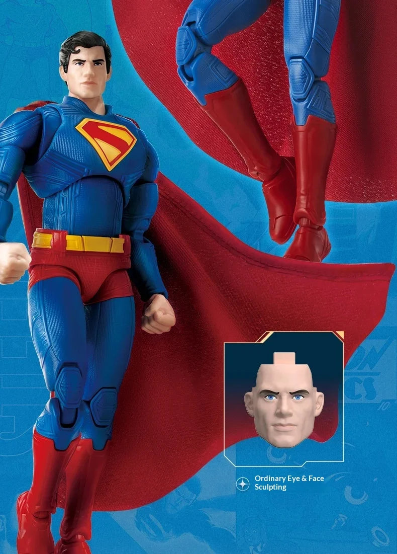 Blokees Dc Universe Champion Class Building Model Kit Superman Harley Quinn Nightwing Batman Beyond Diy Collectible Action Figur