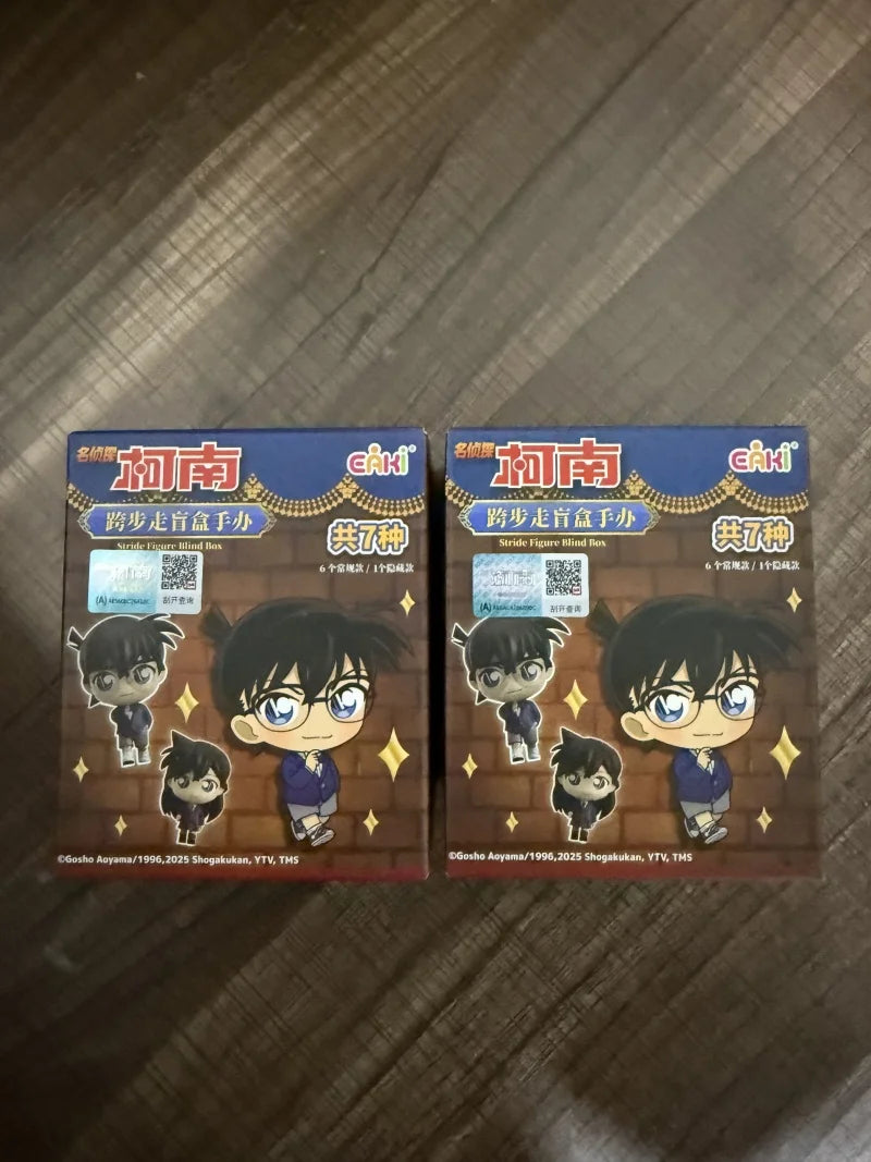 The New 5 Cm EAKI Original Detective Conan Anime Figure Toy For Kids Gift Collectible Model Ornaments Car Desktop Decoration Toy