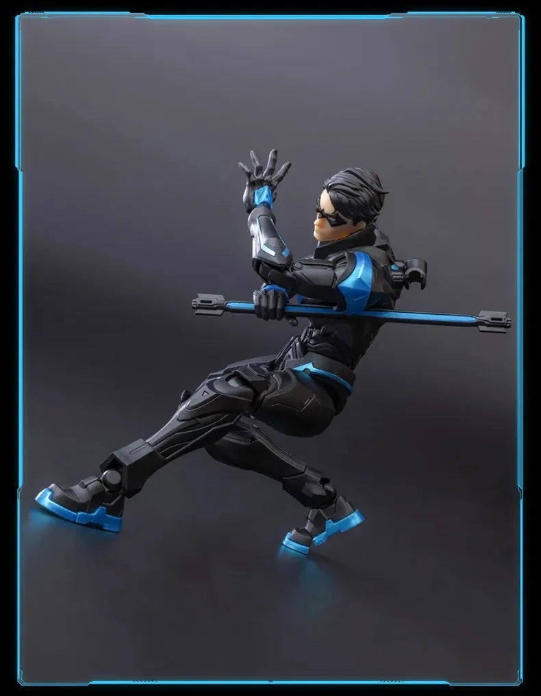 Blokees Dc Universe Champion Class Building Model Kit Superman Harley Quinn Nightwing Batman Beyond Diy Collectible Action Figur