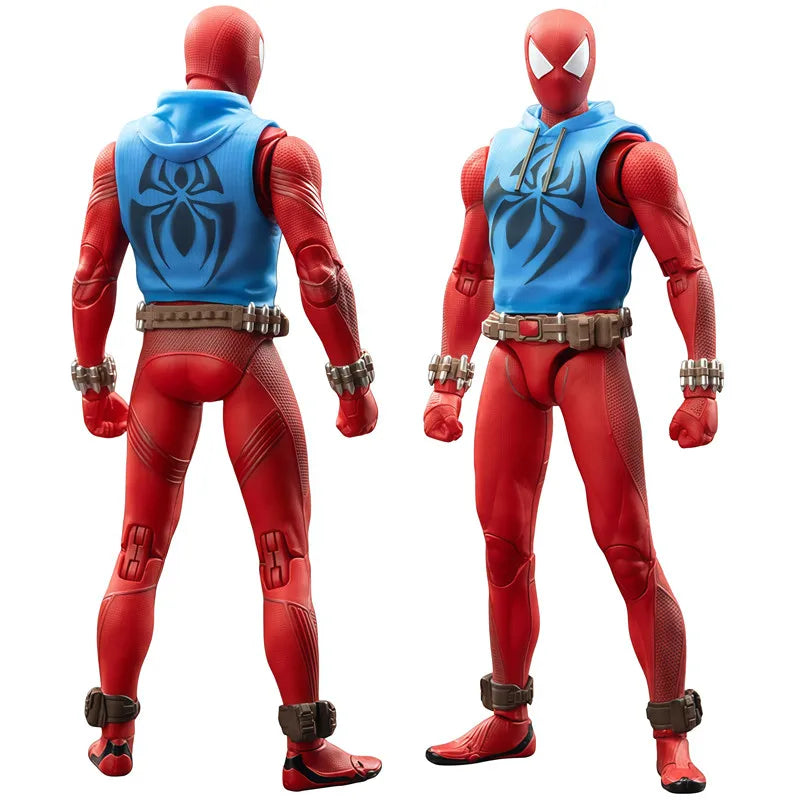 ZD Toy Spider-Man Brand New Day Spider Man PS4 Peter Parker Gold Black Red Iron Spider Hobie Brown Action Figure Toys Model Gift