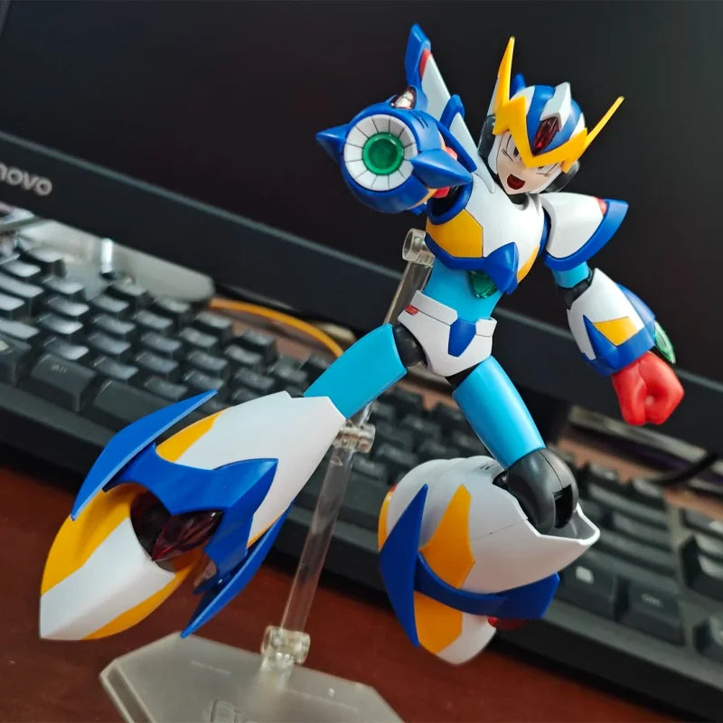 KP701 Rockman X Fifth Form Falcon Armor Model Kit Action Figures Desktop Ornament Doll Mega Man Toy Gift Collectible