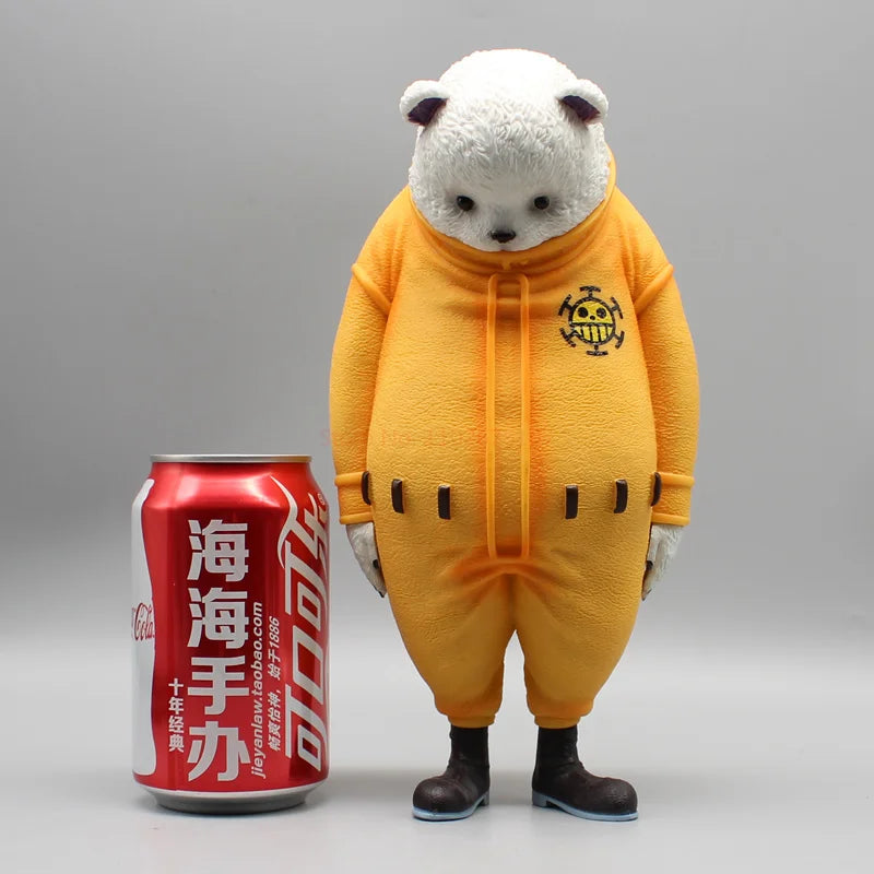 24.5cm Anime One Piece Bepo Figure Kawaii Silent Decadent Bear Manga Statue Pvc Action Figurine Collectible Model Toy Gift