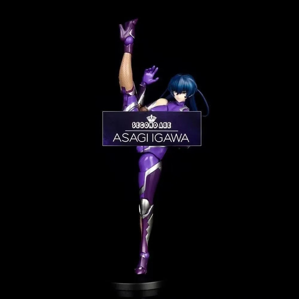 Domestic in-stock N Company Sexy Demon Ninja Asahei Ikawa Asahei Jointed Pure White Magical Girl Erika Kuramoto Action Figure