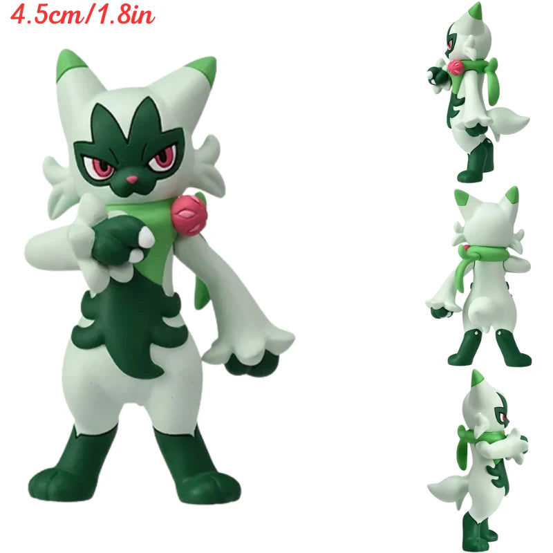 Pokemon Oringinal Psyduck Riolu Lucario Cinderace Armarouge Figure Toys Anime Tyranitar Dragapult Ceruledge Floragato Model Doll