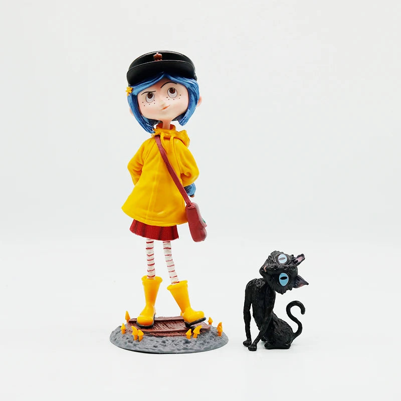20cm Coraline Figure Coraline & The Secret Door Figures Wybie Action Figurine Pvc Statue Model Doll Decoration Toy Birthday Gift