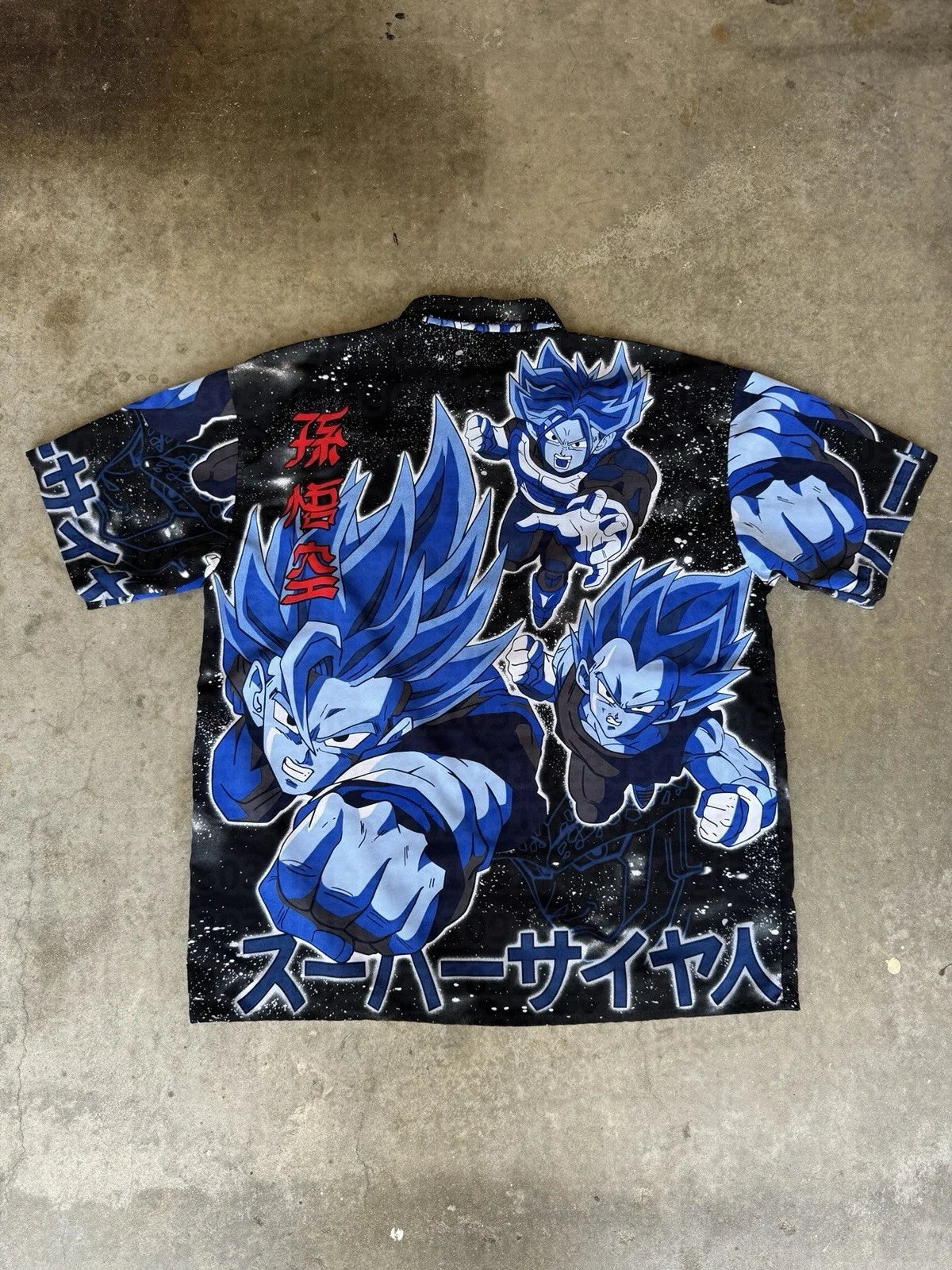 2026 Dragon Ball Adult Polo T-Shirt Anime Character Son Goku Super Saiyan TShirt Boy Children's Clothes Summer T-Shirt Cosplay
