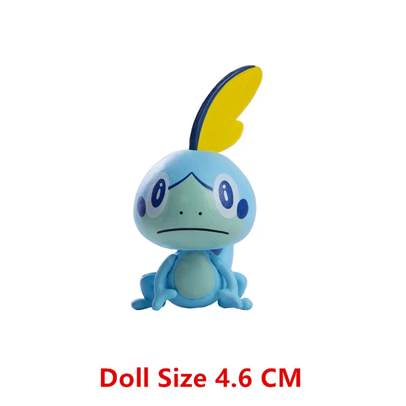 Pokemon Cartoons Anime Figure Pikachu Charmander Eevee Squirtle Cosplay Toys Model Figure Collection Dolls Birthday Gift