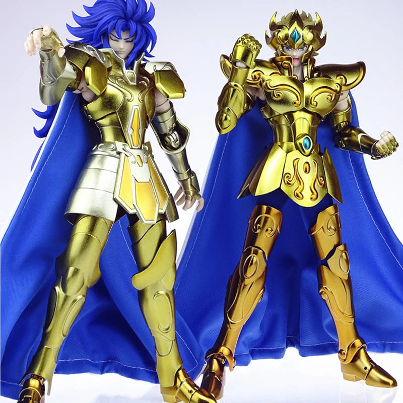 MST Saint Seiya Myth Cloth Aquarius Camus Leo Aiolia Capricorn Shura Gemini Saga Kanon Plus 3.0 Gold Knights of Zodiac Figure