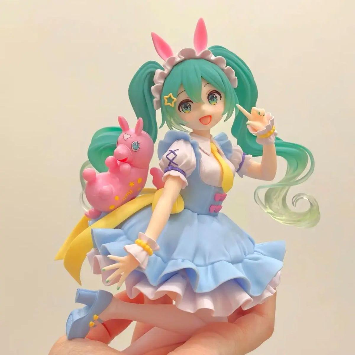 20cm Hatsune Miku Anime Figure Kawaii Fairy Tales Miku Action Figure Lollipop Girl Figurine PVC Collection Anime Model Doll Toys
